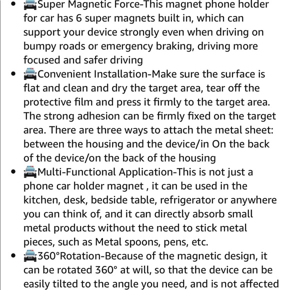 Set of Magnetic Multifunctional Mounts Phone Keys - Picture 9 of 12